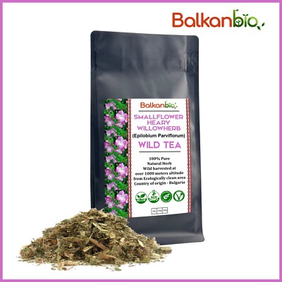 Wild Epilobium parviflorum Kräutertee natürlich getrocknet kleinblütig behaart Weidenröschen