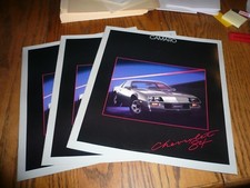 1984 Chevrolet Camaro Sales Brochure - 3 For 1 Price