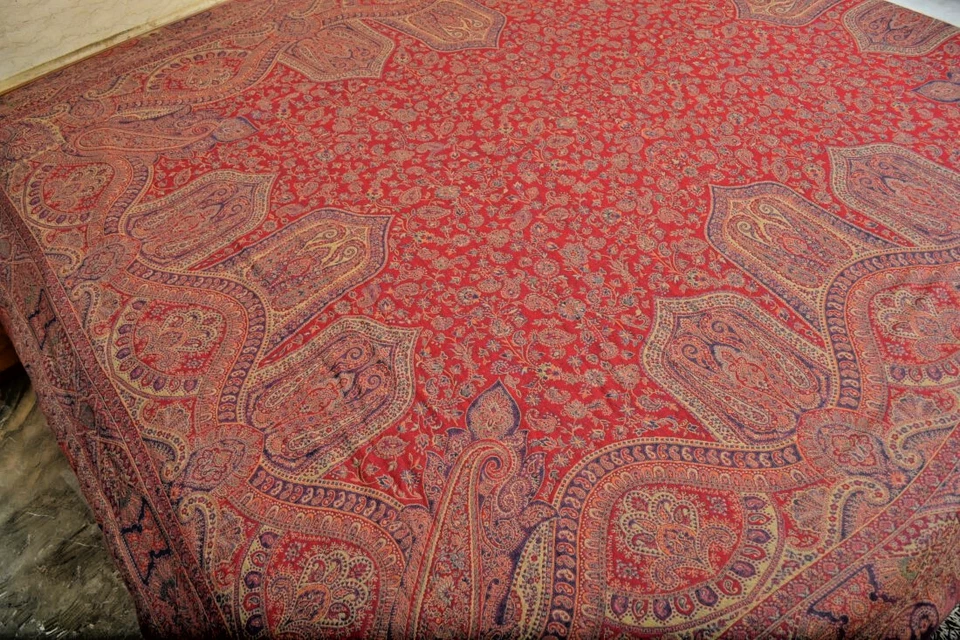 CUBIERTAS DE CAMA CACHEMIRA JAMAVAR 100 % CACHEMIR: 16 DISEÑOS A ELEGIR Foto 3 de 4