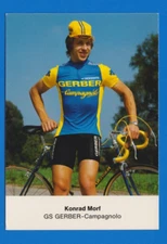 CYCLING cycling card KONRAD MORF team GERBER Campagnolo