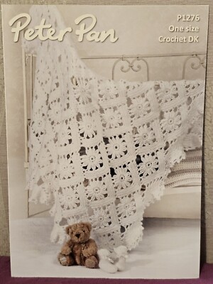 Peter Pan DK Häkelanleitung P1276 - Häkeltuch und Stiefel