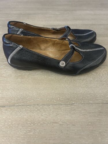 Naturalizer Low Pumps Womens 6M Black Slip On Shoes Heels Comfort Flats Casual - Picture 2 of 9