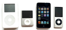 ORIGINAL LOT OF 4 APPLE IPOD MUSIC PLAYERS MODELS A 1049 / 1236 / 1288 / 1285