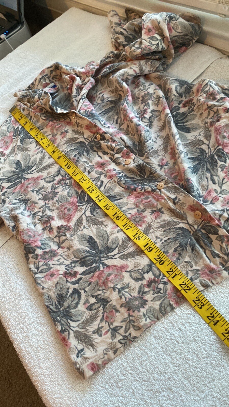 Pendleton button down blouse long sleeve fold dow… - image 3