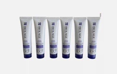 Matrix Biolage Hydrasource Blow Dry Shaping Lotion Mini Travel 1 oz 6 Pack