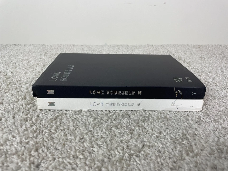 Lot of 2 Big Hit 2018 BTS Love Yourself Tear L & Y Version CD Album Foto 3 de 4