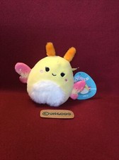 5  MIRY Yellow MOTH Fuzzy Belly Insect Butterfly Squishmallow Plush Toy 2023