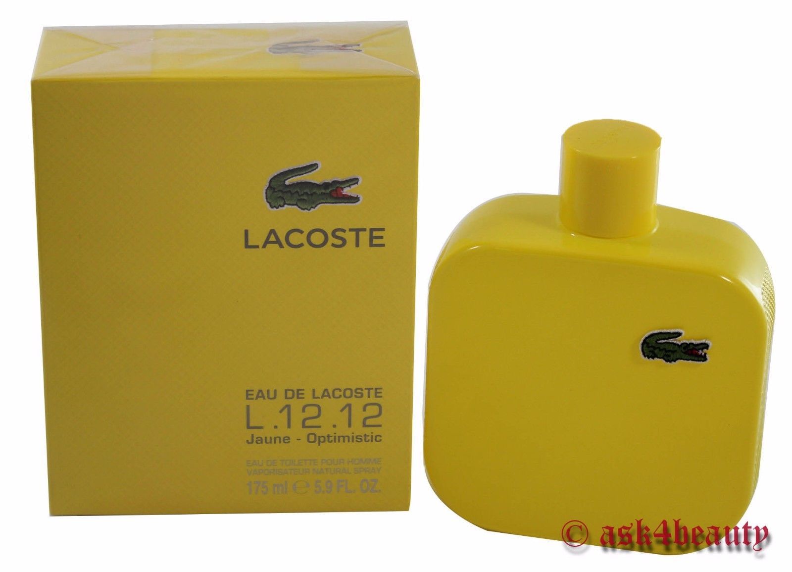 eau de lacoste jaune