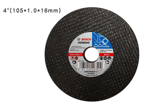 25ea Bosch Inox Cutting Discs 4" 105x1.0x16mm for matal 2608600857 - Picture 4 of 6