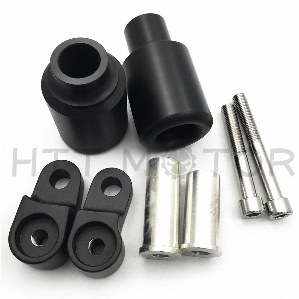 HTTMT para Honda CBR600RR 2007-2008 CBR600 CBR 600 RR 600RR MARCO NEGRO DESLIZADORES Foto 2 de 4