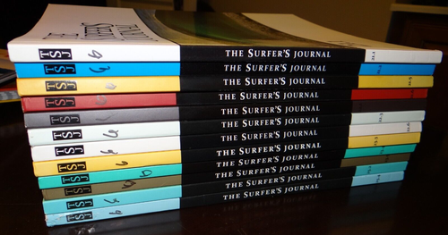 Lot of 12 THE SURFER'S JOURNAL magazines 2012-2016
