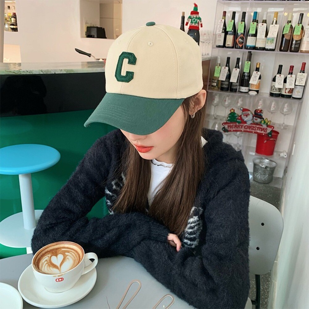 APL Cappellini parasole lettere C casual camionista cappello moda baseball unisex