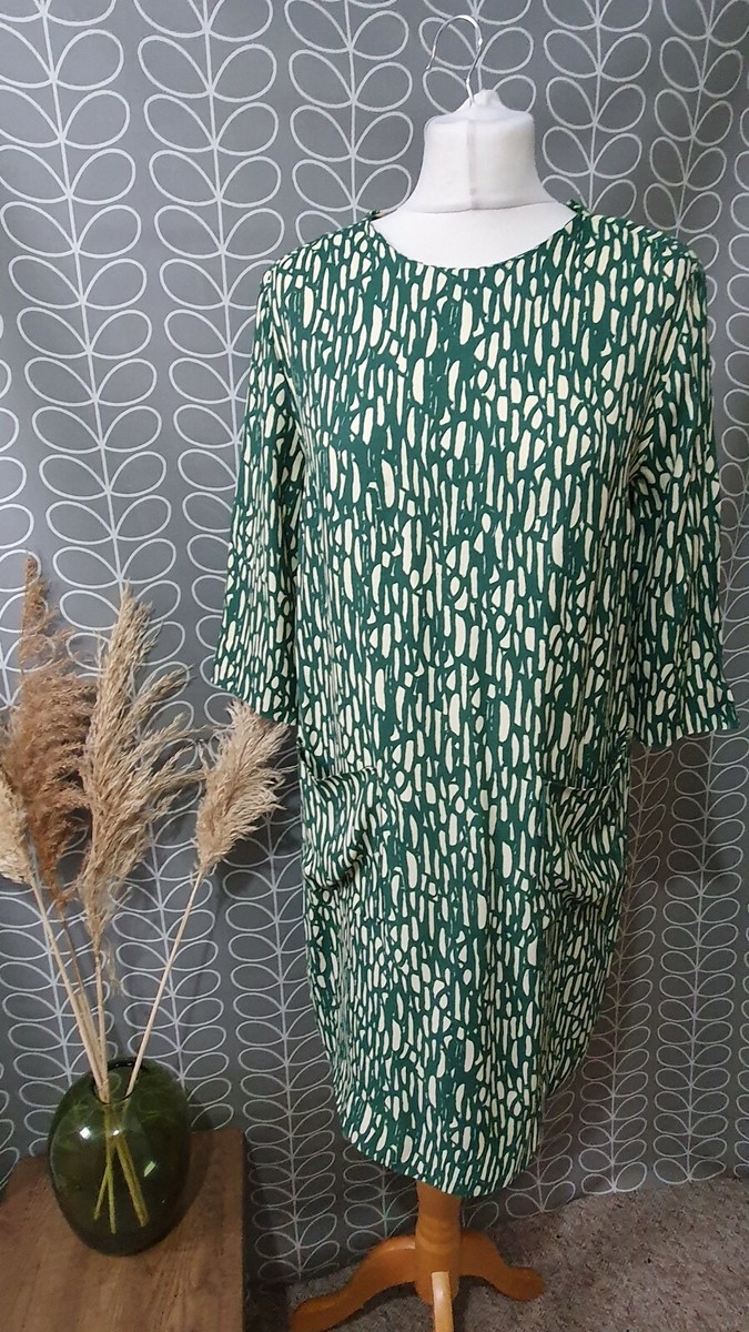 By Malene Birger Dalise scribble print tunic Shift Dress - Size 36 UK 8 pockets View 2