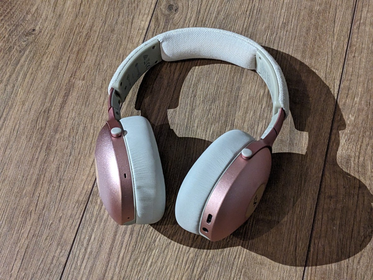 House of Marley Positive Vibration XL wireless headphones Bluetooth copper  pink