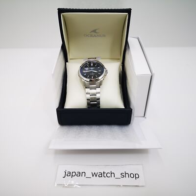 Buy Casio Oceanus OCW-S100-1AJF 41.5 mm Silver Titanium Case