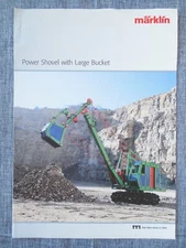 Marklin 2004 POWER SHOVEL LARGE BUCKET Product Catalog non-railroading Models #2