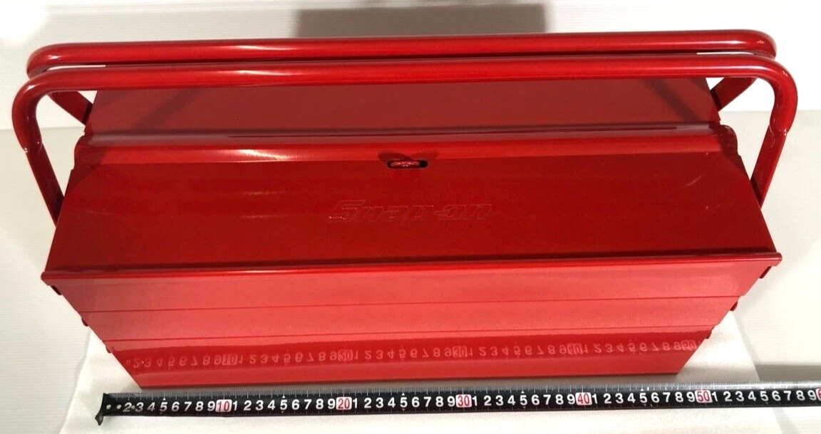 Unused Snap On Portable Tool Box Chest 5 Sliding Tray Metal