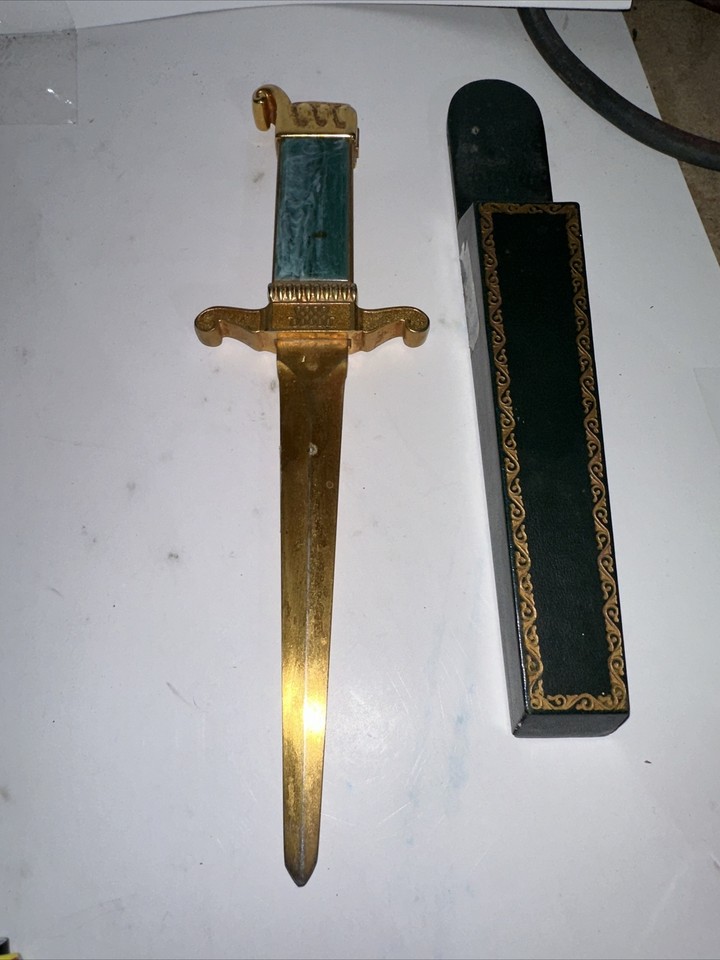 ASR ASCOT DAGGER LIGHTER & LETTER OPENER Medieval Knights Sword Knife