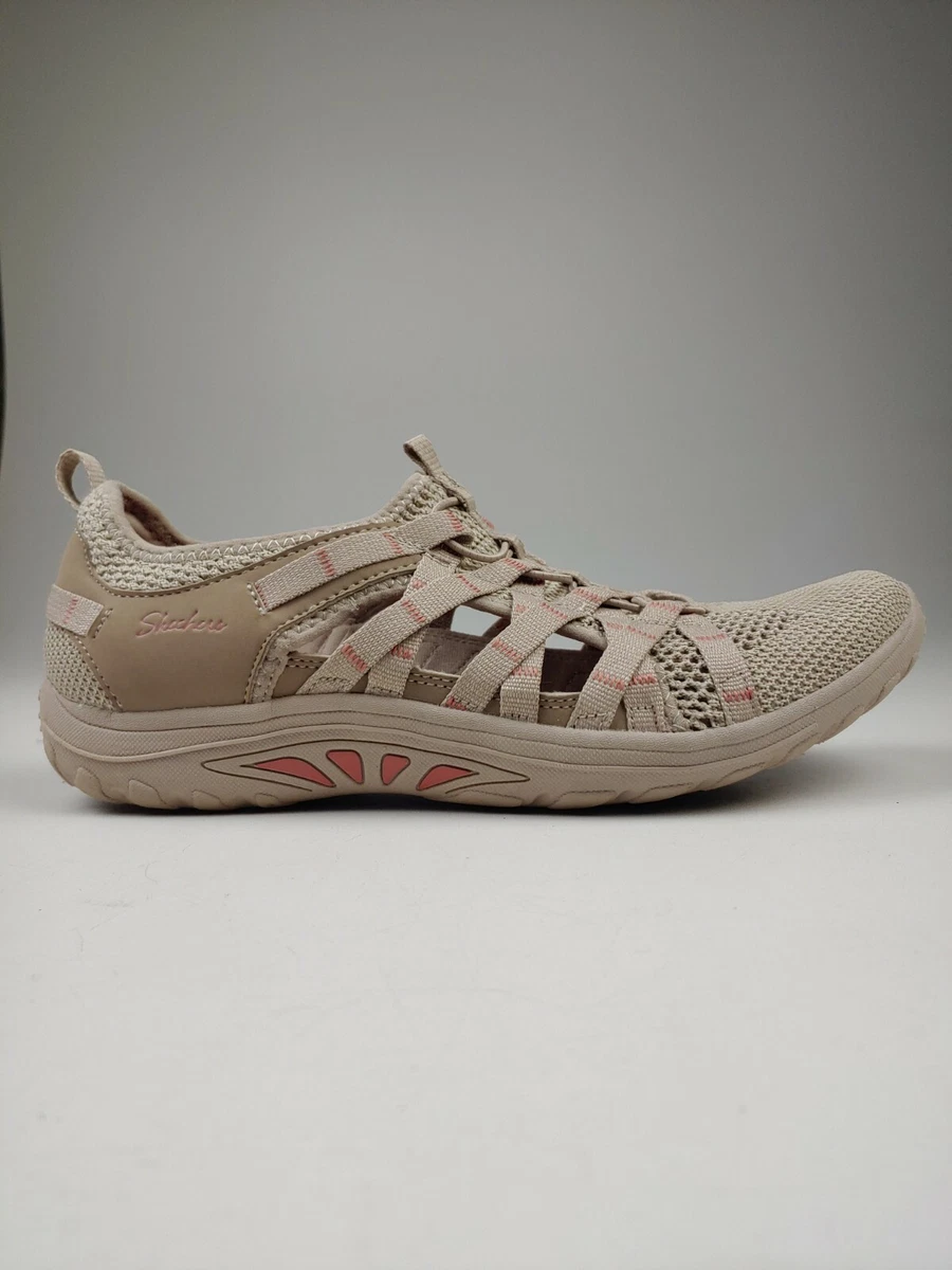 Skechers beige hotsell slip on