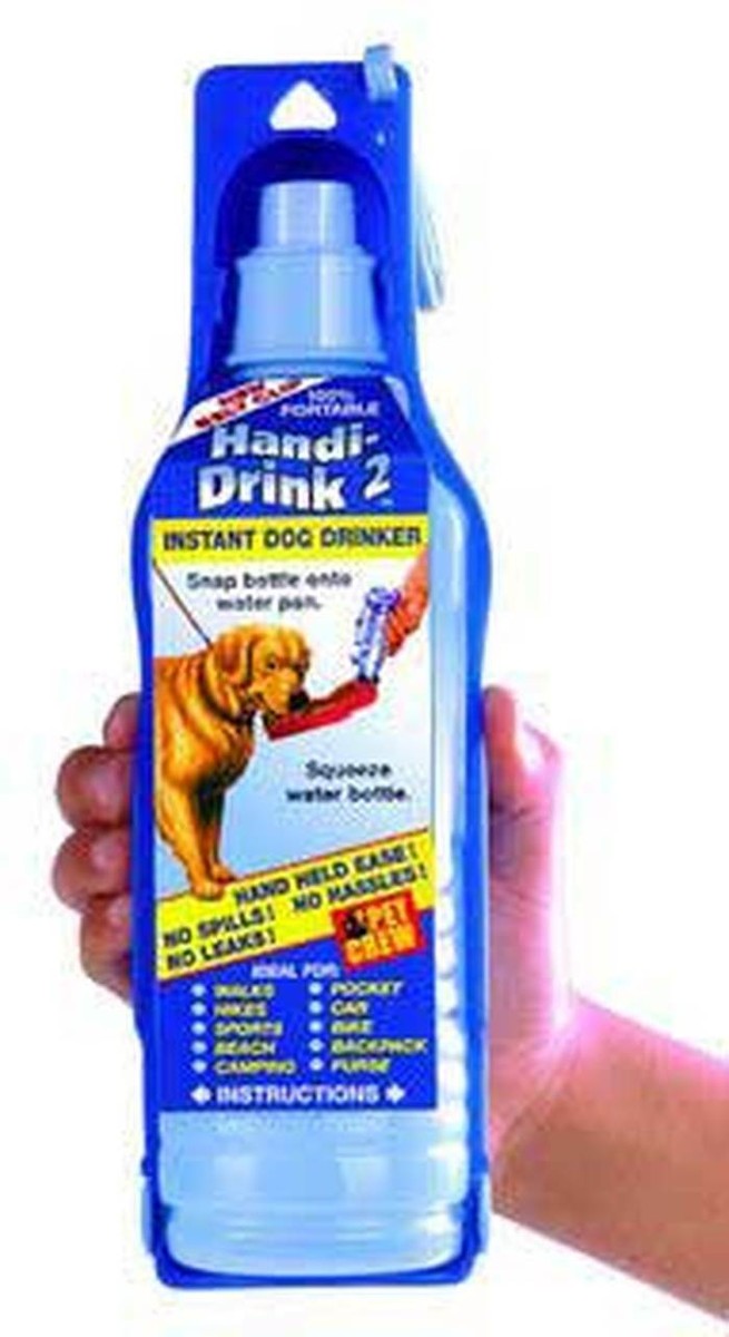 Ethical Pet Handi-Drink 25-Ounce Jumbo Pet Dog Waterer Blue FREE SHIPPING