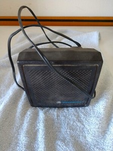 Motorola Wired External Speaker Radio 2-way two-way Black OEM Used with bracket