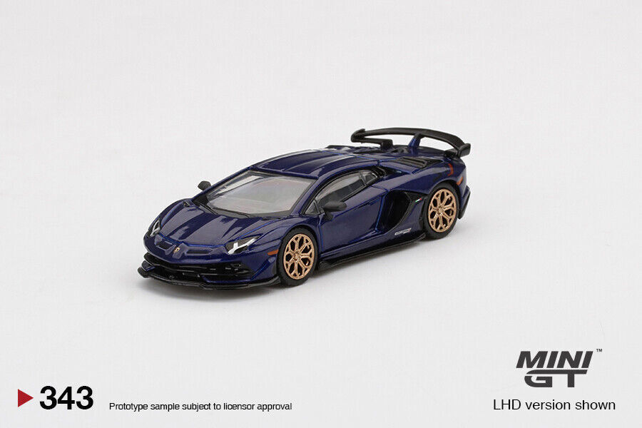 MINI GT 1:64 Model Car Lamborghini Aventador Alloy Die-cast