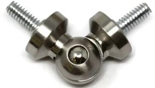 Urbanest Hinged Elbow Connector for corner or Bay Window Curtain Rod,Up to 5/8"