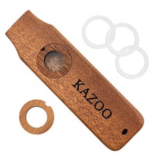 Musiin professional wooden kazoo guitar accompaniment instrument beginner ins...