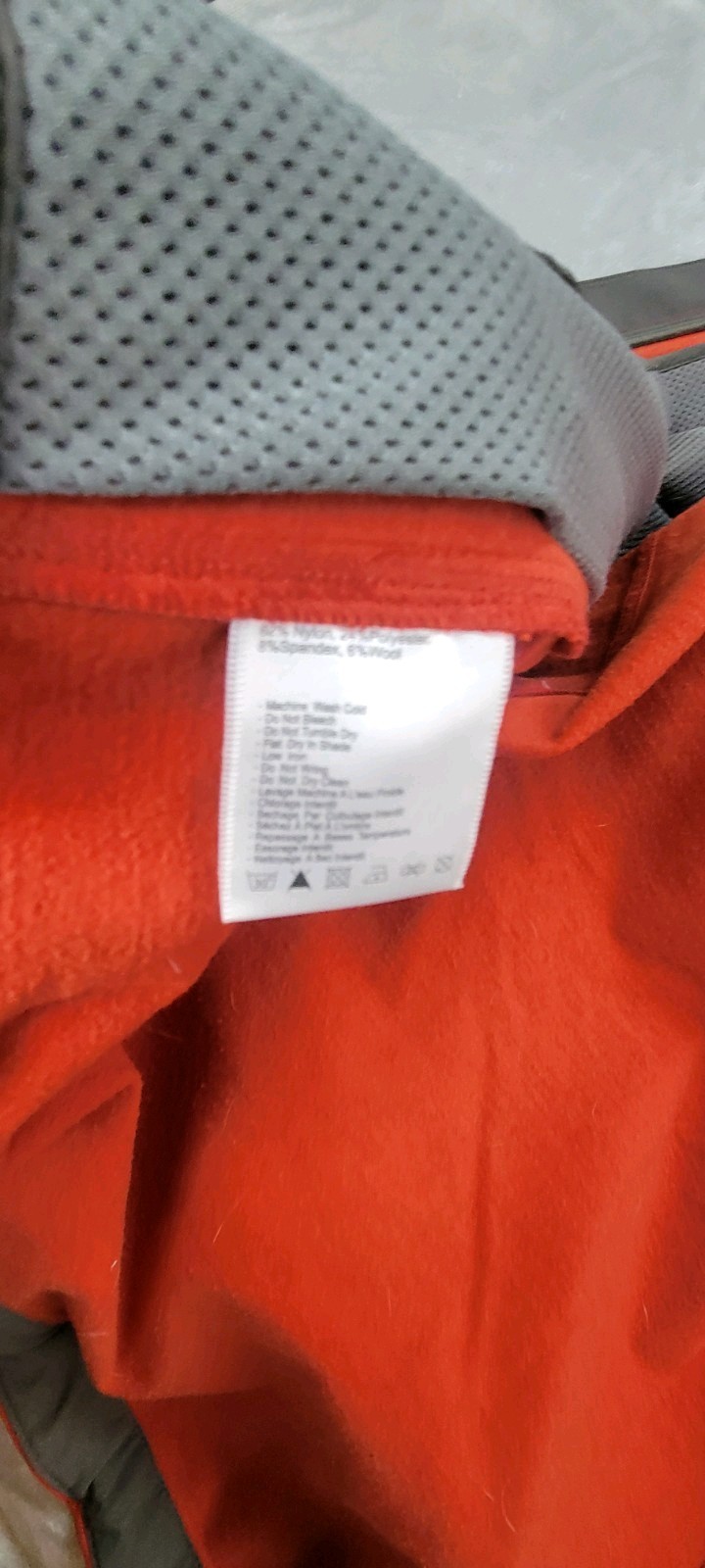 Cloudveil Softshell Jacket Mens Size medium Orang… - image 13