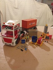 Playmobil 70771 LKW mit Anh&auml;nger und Container Stapler und Zubeh&ouml;r