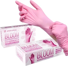 100 Nitrile Exam Gloves 3.5 Mil - Latex & Powder Free, Disposable Non-Sterile Pr