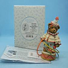 Cherished Teddies Lyndon I'd Jump Through Hoops For You Circus Clown COA BOX