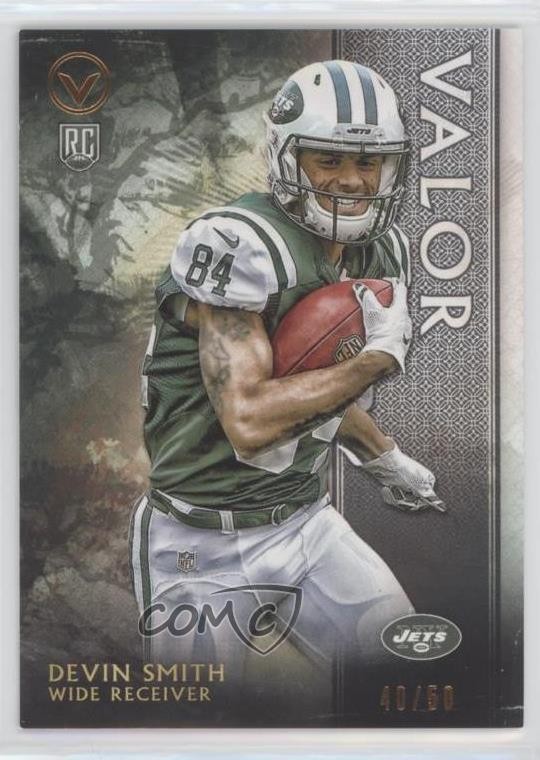 2015 Topps Valor Valor 40/50 Devin Smith #196 Rookie RC et0