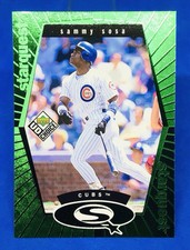 1999 Upper Deck UD Choice - STARQUEST GREEN SAMMY SOSA #SQ2 - Cubs MLB