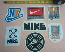 VHTF RARE PROMO Lot Of Nike NYC Vinyl Stickers Authentic Rare Decal Logo Sports