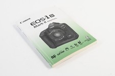 Canon EOS 1D Mark II User Instruction Manual Guide G244