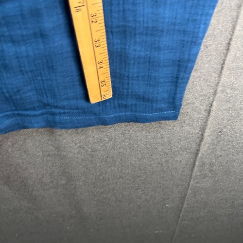 LOGO by Lori Goldstein Beach to Street Cotton Gauze Pants Coastal Blue 3XP - Picture 5 of 9