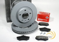 Zimmermann Bremsscheiben Ø 280 Mm + BremsbeläGe Vorne FüR Audi A4 1.6 [B5]