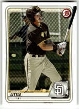 2020 Bowman #BP-133 Grant Little Prospects San Diego Padres Baseball