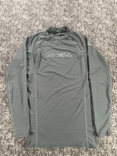 O'Neill Rash Guard Men's XL Gray Long Sleeve Stretch UPF 50 Surf Swim Shirt
