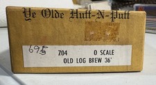 O Scale Ye Olde Huff-N-Puff 704 Old Log Brew 36’ Wood Reefer Kit