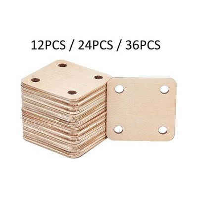 Holz Webkarten Webwerkzeuge, 4 Loch Set für DIY Handwerkswerkzeug,