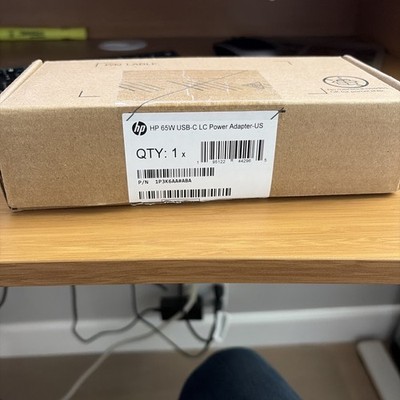GENUINE HP 65W USB-C LC Power Adapter PN: 1P3K6AA#ABA