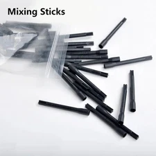 100PCS Mixing Sticks for Tattoo Ink Pigment Mixer Plastic Tattoo Accessories