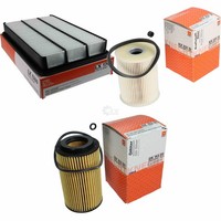 Mahle / Knecht Kraftstofffilter KX 231D Luftfilter LX 1740 ÖLfilter OX 153D1
