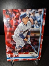 2019 Topps - Luis Urias Independence Day Parallel Rookie Card /76 SSP RC ??. rookie card picture