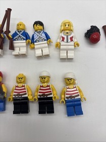Lot 18 LEGO Pirate Chess Minifigures 40158 Chess Queen Soldiers Army Incomplete