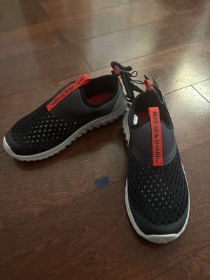Rugged Shark Boys Water Shoes Size 13 - Black/Grey/Red 
