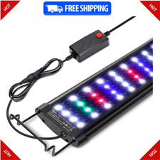 Aquarium Light , Full Spectrum LED Fish Tank Lights , 12 "- 54 " Adjus
