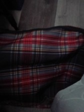 156 Length Burton Plaid Snowboard Bag with Strap new